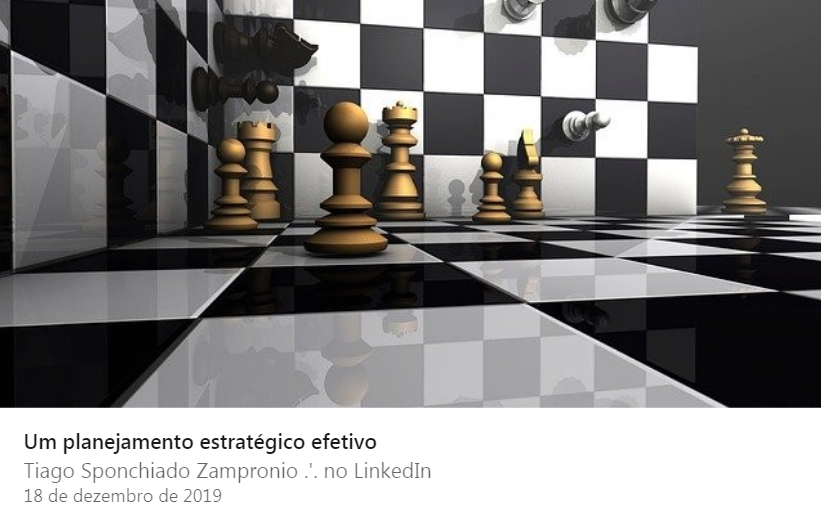 Um planejamento estratégico efetivo