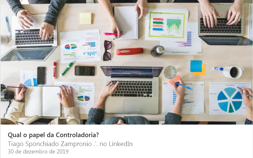 Qual o papel da Controladoria?